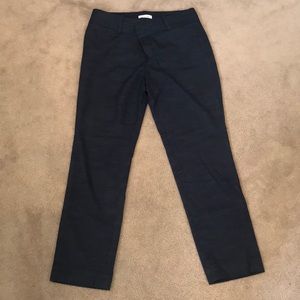 NWOT Calvin Klein Navy Capri Pants